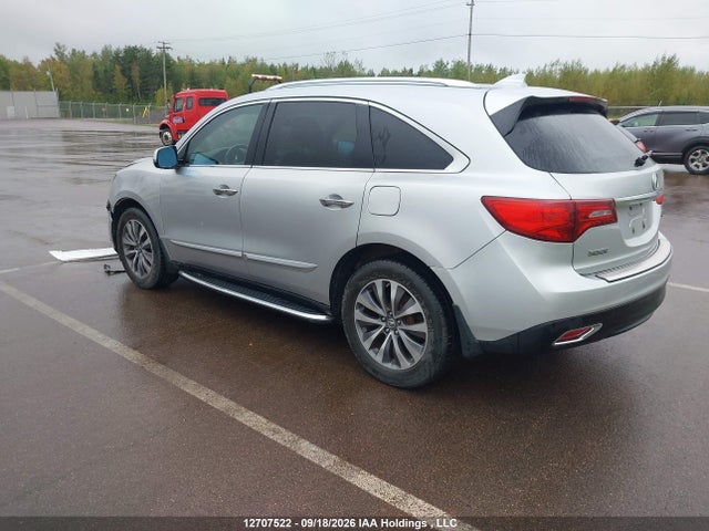 Auction sale of the 2014 Acura Mdx Navigation Package, vin: 5FRYD4H45EB507196, lot number: 12707522
