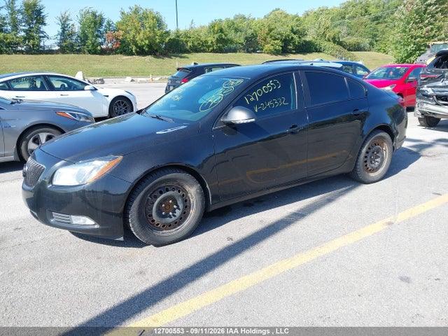 2013 Buick Regal Turbo მანქანა იყიდება აუქციონზე, vin: 2G4GT5GV4D9245332, აუქციონის ნომერი: 12700553