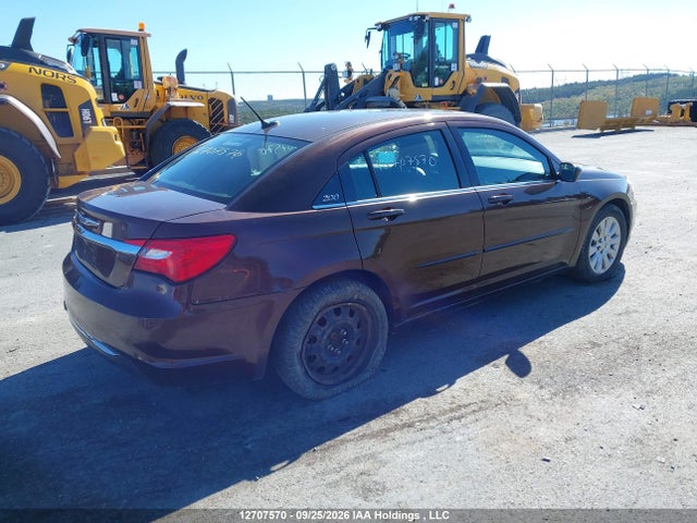12707570 :رقم المزاد ، 1C3CCBAB8DN654337 vin ، 2013 Chrysler 200 Lx مزاد بيع