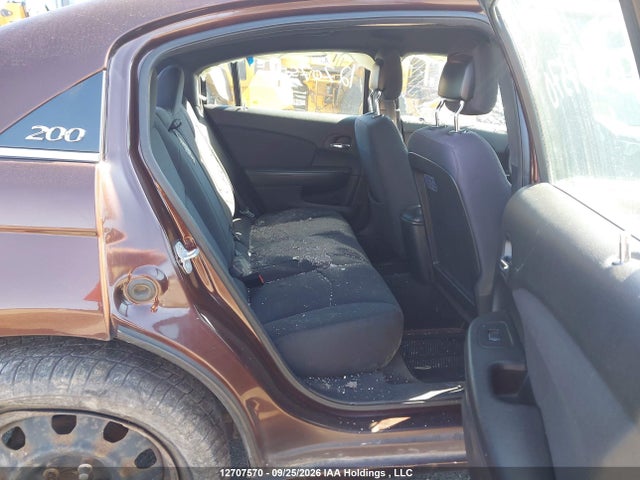 12707570 :رقم المزاد ، 1C3CCBAB8DN654337 vin ، 2013 Chrysler 200 Lx مزاد بيع
