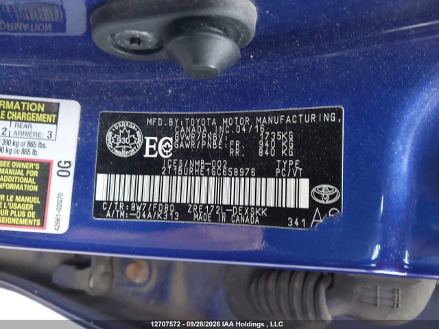 Toyota Corolla S 2016 2T1BURHE1GC658976 Image 19