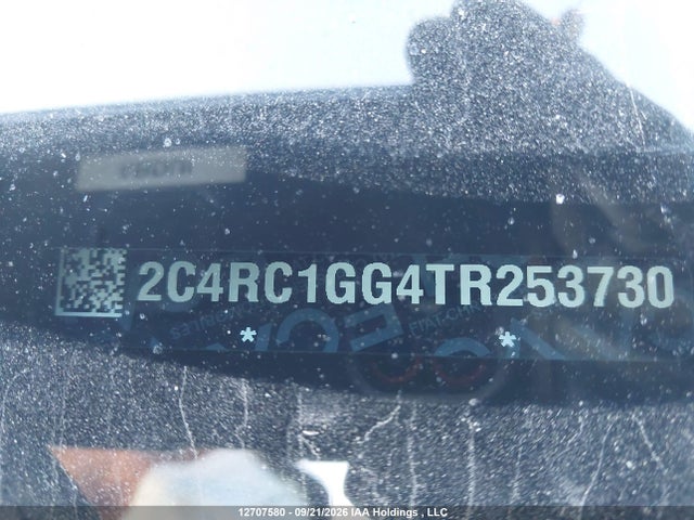 2C4RC1GG4TR253730 Chrysler Pacifica Limited