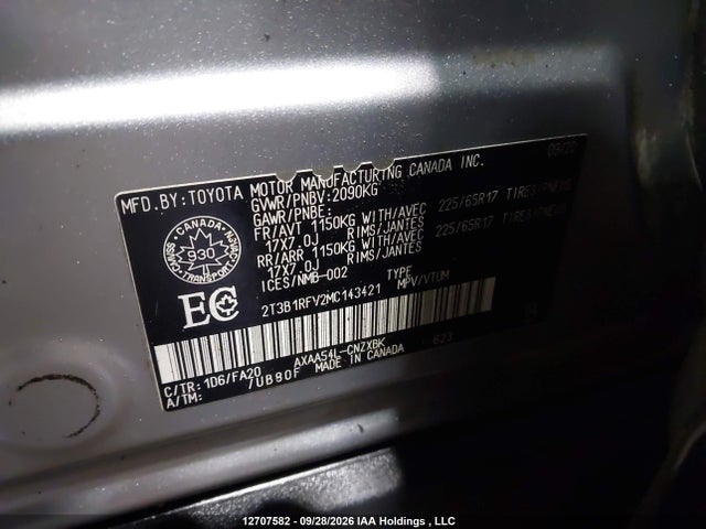 Toyota RAV4 LE 2021 2T3B1RFV2MC143421 Image 18