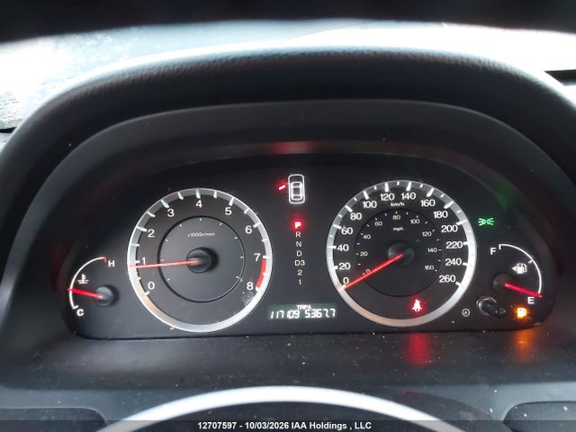 12707597 :رقم المزاد ، 1HGCP268X9A800170 vin ، 2009 Honda Accord Exl مزاد بيع