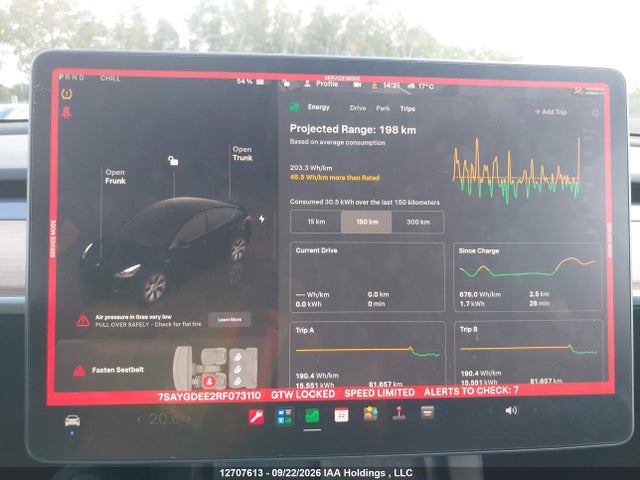Tesla Model Y Long Range 2024 7SAYGDEE2RF073110 Image 7