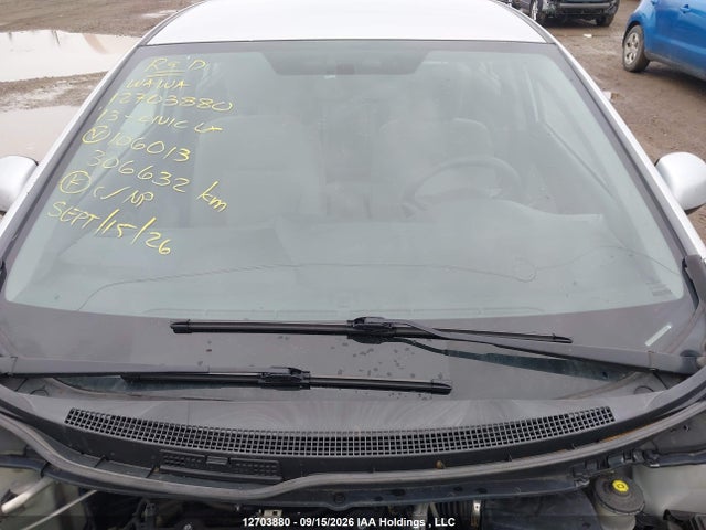 Aukcja sprzedaży 2013 Honda Civic Lx, vin: 2HGFB2F44DH106013, numer aukcji: 12703880