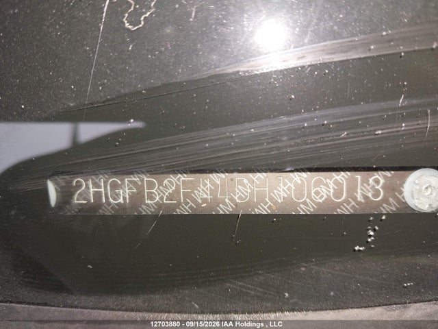 Aukcja sprzedaży 2013 Honda Civic Lx, vin: 2HGFB2F44DH106013, numer aukcji: 12703880