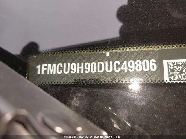 2013 Ford Escape Sel მანქანა იყიდება აუქციონზე, vin: 1FMCU9H90DUC49806, აუქციონის ნომერი: 12698708