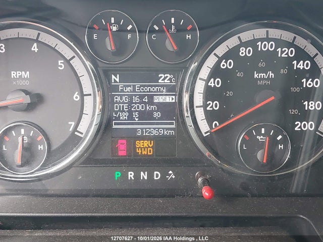 12707627 :رقم المزاد ، 1C6RD7LT7CS266934 vin ، 2012 Ram 1500 Big Horn مزاد بيع