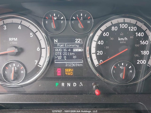 12707627 :رقم المزاد ، 1C6RD7LT7CS266934 vin ، 2012 Ram 1500 Big Horn مزاد بيع