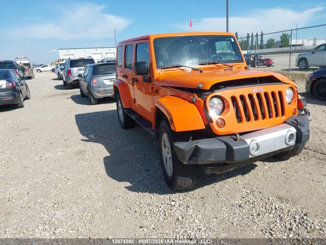 12674392 :رقم المزاد ، 1C4BJWEG3CL231220 vin ، 2012 Jeep Wrangler Unlimited Sahara مزاد بيع