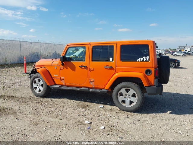 12674392 :رقم المزاد ، 1C4BJWEG3CL231220 vin ، 2012 Jeep Wrangler Unlimited Sahara مزاد بيع