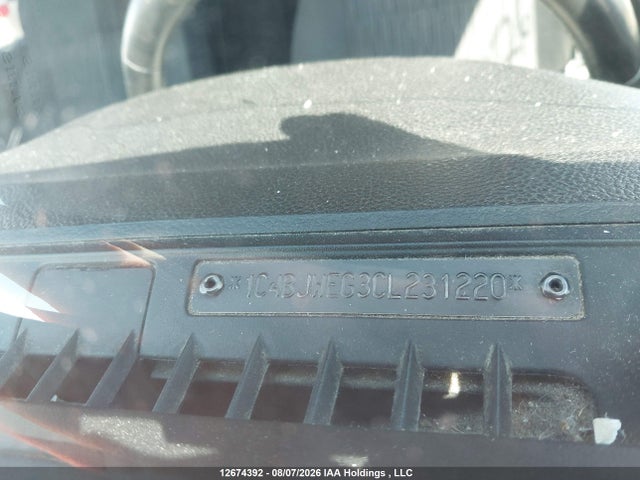12674392 :رقم المزاد ، 1C4BJWEG3CL231220 vin ، 2012 Jeep Wrangler Unlimited Sahara مزاد بيع