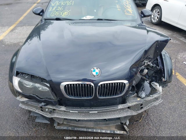 2006 Bmw M3 მანქანა იყიდება აუქციონზე, vin: WBSBR93456PK10961, აუქციონის ნომერი: 12664759