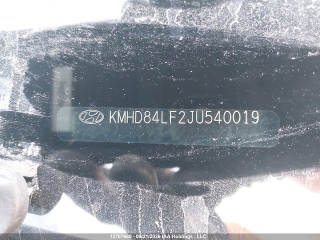 Продажа на аукционе авто 2018 Hyundai Elantra Gl, vin: KMHD84LF2JU540019, номер лота: 12707680