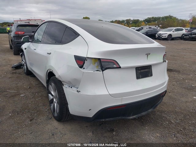 12707686 :رقم المزاد ، LRWYGDFD1PC163939 vin ، 2023 Tesla Model Y Rwd مزاد بيع