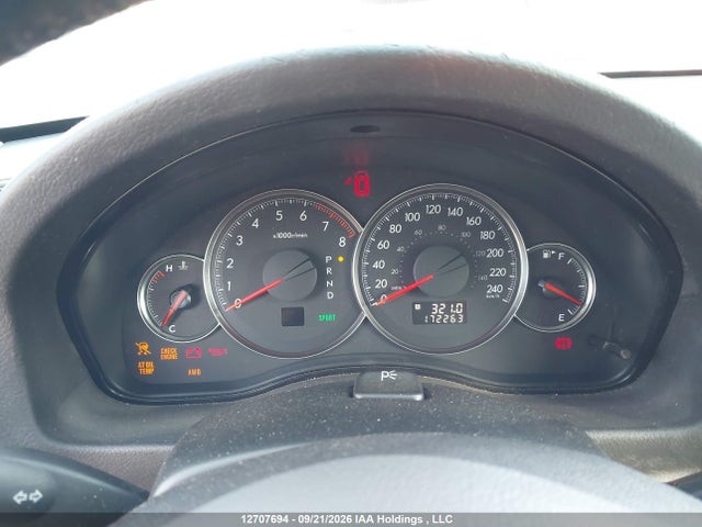 12707694 :رقم المزاد ، 4S3BL626387214438 vin ، 2008 Subaru Legacy 2.5 I Limited Package مزاد بيع