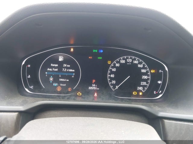 12707696 :رقم المزاد ، 1HGCV1F92JA806249 vin ، 2018 Honda Accord Touring مزاد بيع