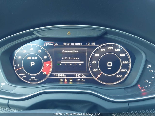 Продаж на аукціоні авто 2018 Audi Sq5 3.0t Technik, vin: WA1C4AFY8J2165153, номер лоту: 12707701