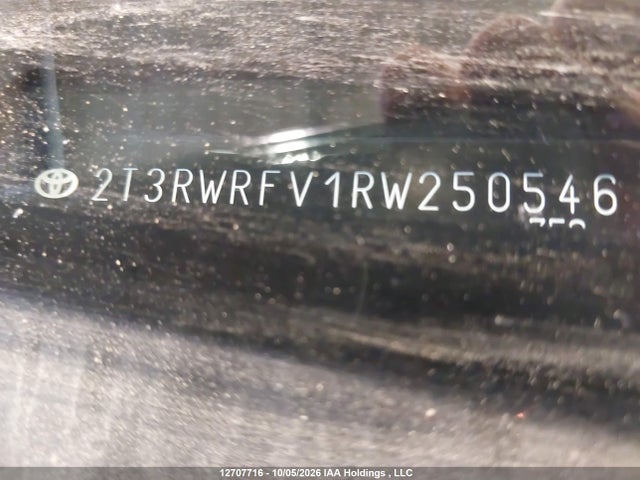 2T3RWRFV1RW250546 Toyota Rav4 Xle/woodland Edition