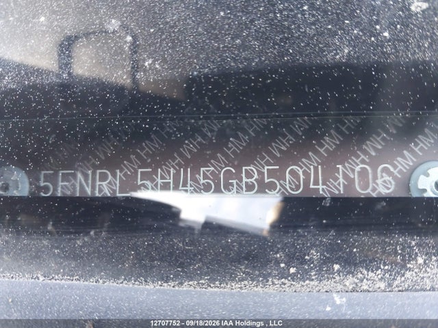 Honda ODYSSEY EX 2016 5FNRL5H45GB504106 Image 20