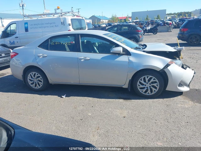 12707782 :رقم المزاد ، 2T1BURHE6JC081837 vin ، 2018 Toyota Corolla Le مزاد بيع