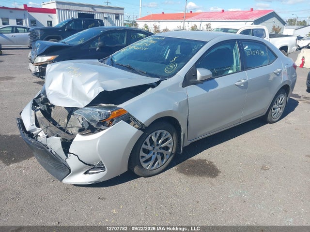 12707782 :رقم المزاد ، 2T1BURHE6JC081837 vin ، 2018 Toyota Corolla Le مزاد بيع
