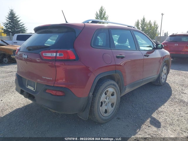 Продажа на аукционе авто 2014 Jeep Cherokee Sport, vin: 1C4PJMAS2EW322243, номер лота: 12707815