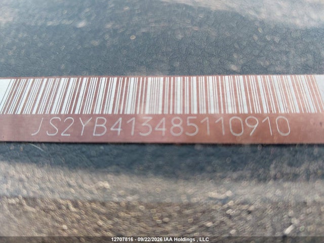 Aukcja sprzedaży 2008 Suzuki Sx4 Convenience, vin: JS2YB413485110910, numer aukcji: 12707816
