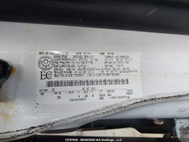 2014 Ford Focus მანქანა იყიდება აუქციონზე, vin: 1FADP3F25EL239756, აუქციონის ნომერი: 12707825