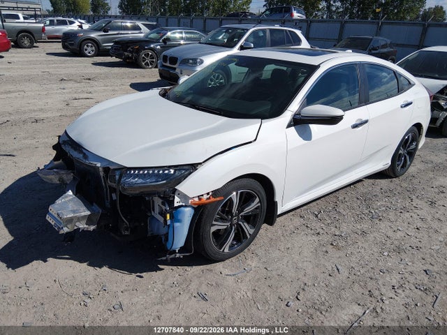 Продажа на аукционе авто 2018 Honda Civic Touring, vin: 2HGFC1F94JH100775, номер лота: 12707840