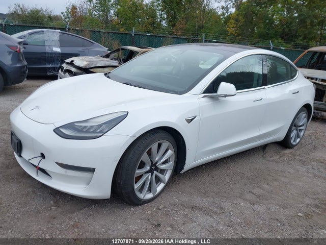 Tesla MODEL 3 2018 5YJ3E1EBXJF107591 Image 2