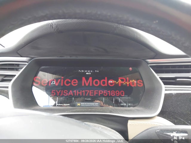Tesla MODEL S 2014 5YJSA1H17EFP51890 Image 7