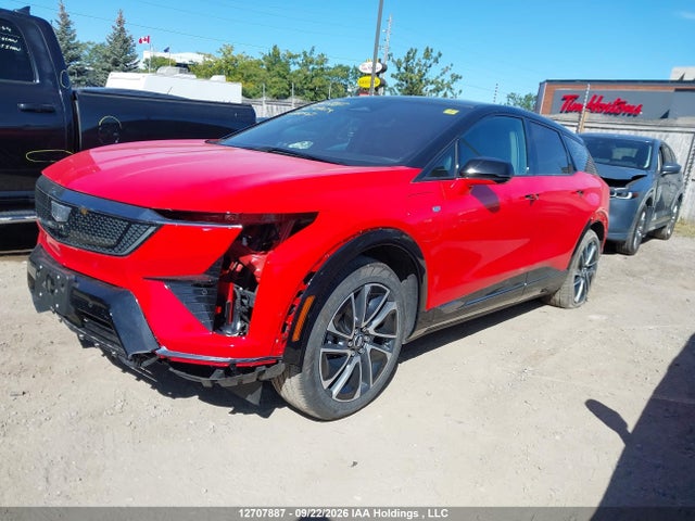 2026 Cadillac Optiq Premium Sport მანქანა იყიდება აუქციონზე, vin: 3GYK3GM44TS113107, აუქციონის ნომერი: 12707887