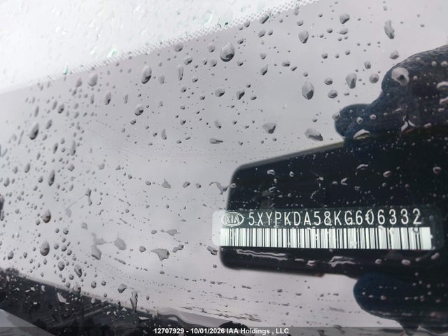 Aukcja sprzedaży 2019 Kia Sorento, vin: 5XYPKDA58KG606332, numer aukcji: 12707929