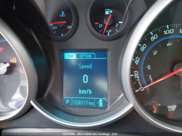 12707955 :رقم المزاد ، 1G1PC5SB7E7127594 vin ، 2014 Chevrolet Cruze 1lt مزاد بيع