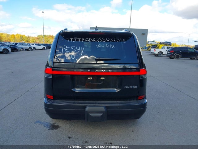 12707962 :رقم المزاد ، JTJTBCDX2S5036095 vin ، 2025 Lexus Gx550 مزاد بيع