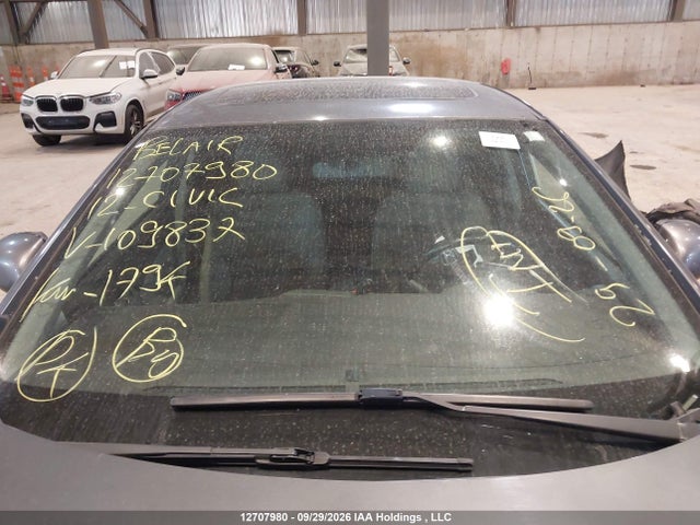 12707980 :رقم المزاد ، 2HGFB2F50CH109837 vin ، 2012 Honda Civic مزاد بيع