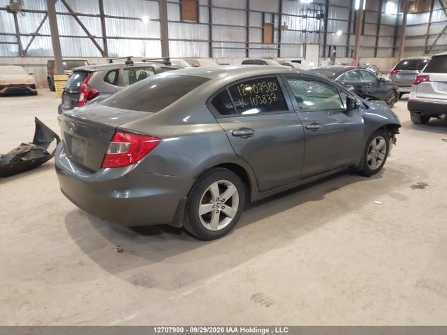 12707980 :رقم المزاد ، 2HGFB2F50CH109837 vin ، 2012 Honda Civic مزاد بيع