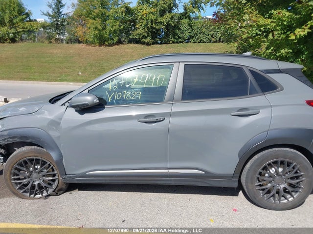 2021 Hyundai Kona Limited მანქანა იყიდება აუქციონზე, vin: KM8K33AG9MU107829, აუქციონის ნომერი: 12707990