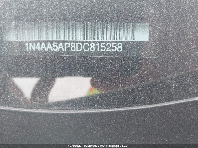 Продажа на аукционе авто 2013 Nissan Maxima Sv, vin: 1N4AA5AP8DC815258, номер лота: 12708022
