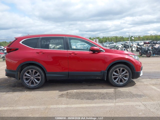 12696038 :رقم المزاد ، 2HKRW2H42MH240295 vin ، 2021 Honda Cr-v Sport مزاد بيع