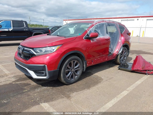 12696038 :رقم المزاد ، 2HKRW2H42MH240295 vin ، 2021 Honda Cr-v Sport مزاد بيع