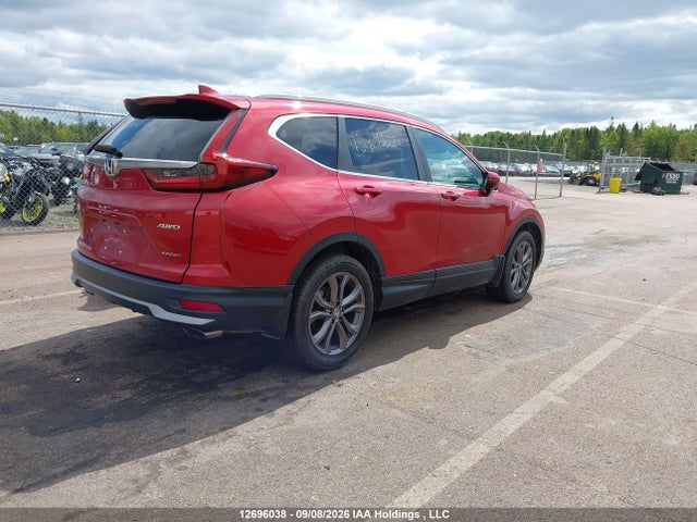 12696038 :رقم المزاد ، 2HKRW2H42MH240295 vin ، 2021 Honda Cr-v Sport مزاد بيع