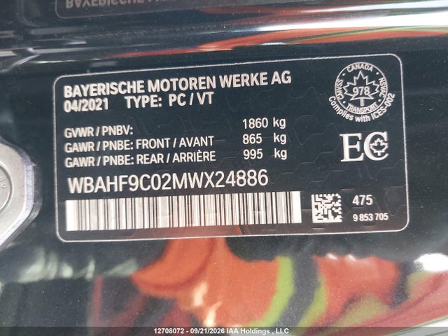 WBAHF9C02MWX24886 BMW Z4 M40I