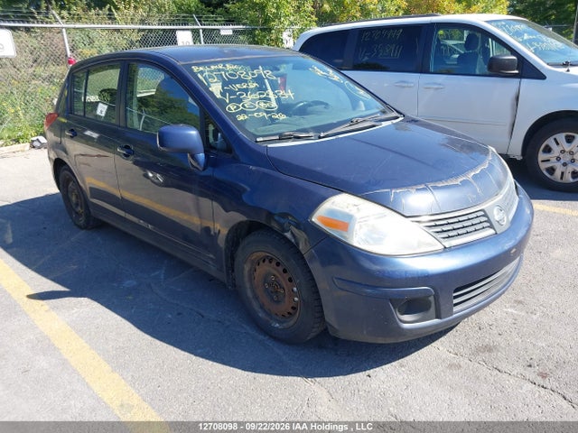 2007 Nissan Versa 1.8s მანქანა იყიდება აუქციონზე, vin: 3N1BC13E87L362834, აუქციონის ნომერი: 12708098