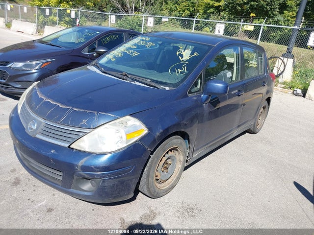 2007 Nissan Versa 1.8s მანქანა იყიდება აუქციონზე, vin: 3N1BC13E87L362834, აუქციონის ნომერი: 12708098