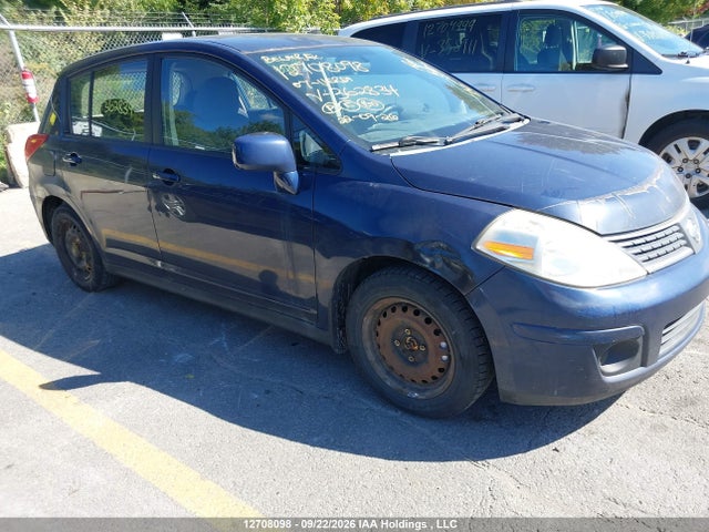 2007 Nissan Versa 1.8s მანქანა იყიდება აუქციონზე, vin: 3N1BC13E87L362834, აუქციონის ნომერი: 12708098