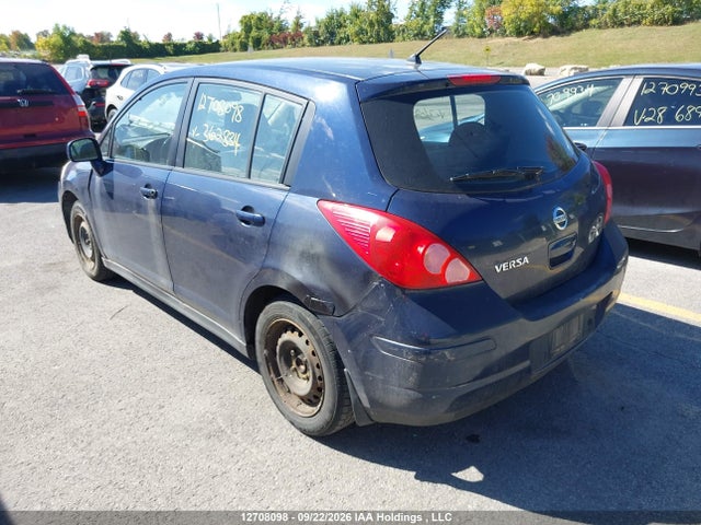 2007 Nissan Versa 1.8s მანქანა იყიდება აუქციონზე, vin: 3N1BC13E87L362834, აუქციონის ნომერი: 12708098
