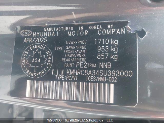 Hyundai Venue Sel/limited 2025 KMHRC8A34SU393000 Image 10